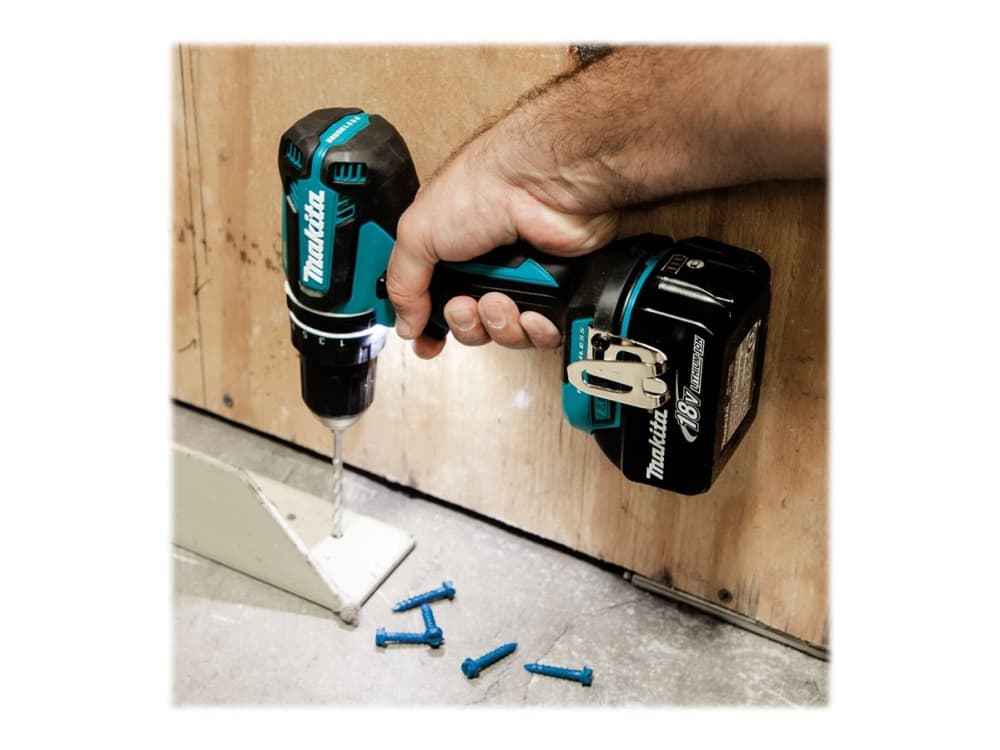 Makita DDF485RTJ - Poranterä - akkukäyttöinen - 2-nopeuksinen - avaimeton poraistukka 13 mm - 50 N · m - 2 akkua (5,00 ah) - 18 V
