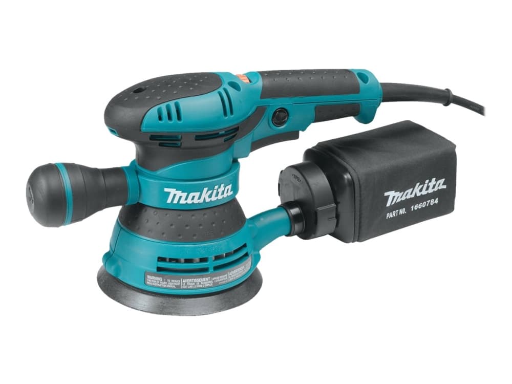 Makita BO5041, Epäkeskohiomakone, musta, Sininen, 12000 OPM, AC, 300 W, 1,4 kg