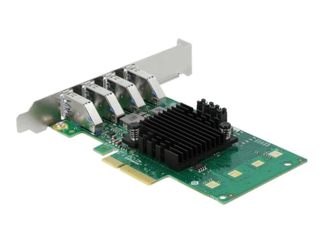 DeLOCK 89048, PCIe, USB 3.2 Gen 1 (3.1 Gen 1), Matala profiili, PCIe 2.0, 5 Gbit/s, 0 - 60 °C