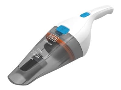 Black & Decker NVC115JL, Kuiva, Hygieniasuodatin, 715 l/min, Pussiton, Harmaa, Valkoinen, 0,325 L