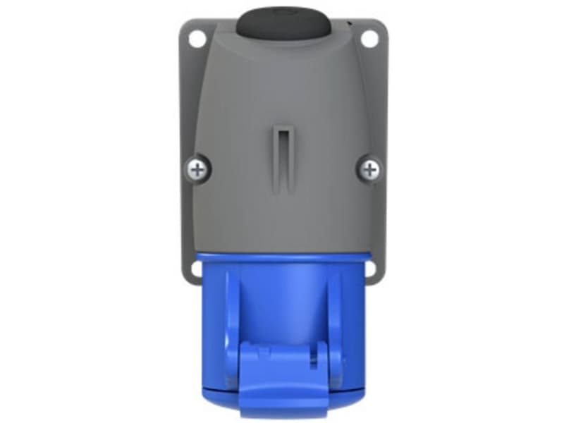 CEE-seinäpistorasia 3-napainen 16A 200-250V IP44 6H 216RS6
