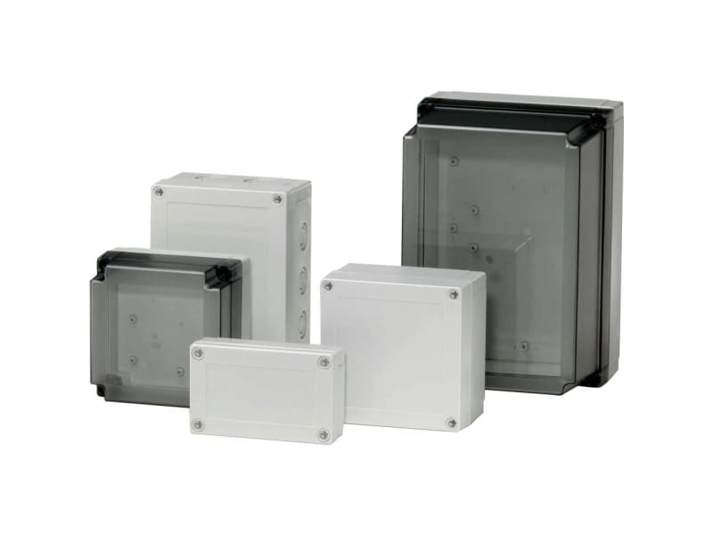 Fibox PCM 200/75 G 6016326 Universalkabinet 255 x 180 x 75 Polykarbonaatti Gråhvid (RAL 7035) 1 kpl