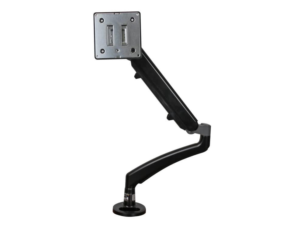 StarTech.com Desk Clamp Monitor Mount - säädettävä - tukee näyttöjä 12 - 34 - Full Motion Slim VESA Mount Monitor Arm - Desk & Grommet Clamp - Musta (ARMSLIM) - Asennussarja - säädettävä varsi - LCD-näytölle - muovi, teräs - musta - näytön koko: 12-34 - pöytämonitoiminen - P/N: ARMSTS, ARMSTSLG, STSCART varten