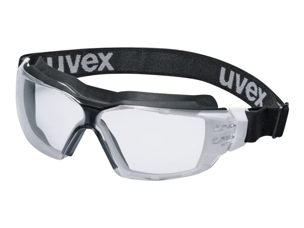 Uvex 9309275, Turvalasit, Musta, Valkoinen, Polykarbonaatti, 1 kpl