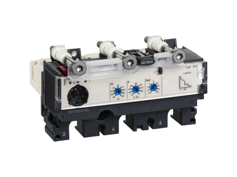 SCHNEIDER ELECTRIC Elektroninen rele Micrologic 2.2Justable lsd, lämpömuisti, 3-napainen, 250ATil NSX 100-250