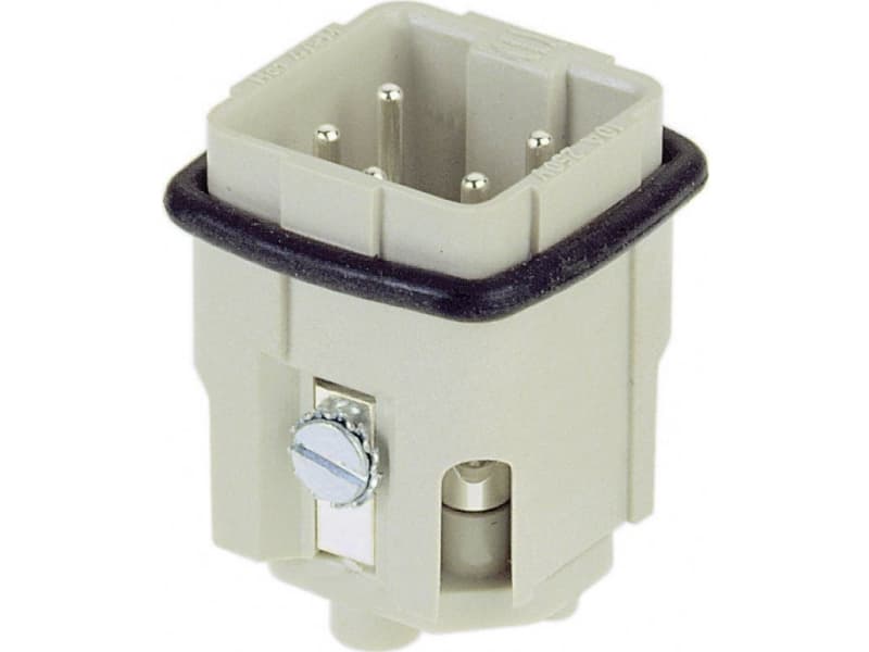 HARTING HAN A -liitin, insert-tyyppi 16A ruuviliitin max 2,5mm2, 16A16 napainen