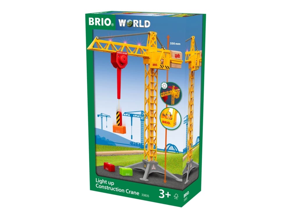 BRIO 33835 Rakennusnosturi suuri