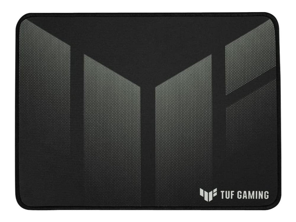 ASUS TUF P1 Gaming, Musta, Harmaa, Kuva, Kangas, Kumi, Liukumaton pohja, Pelihiirimatto