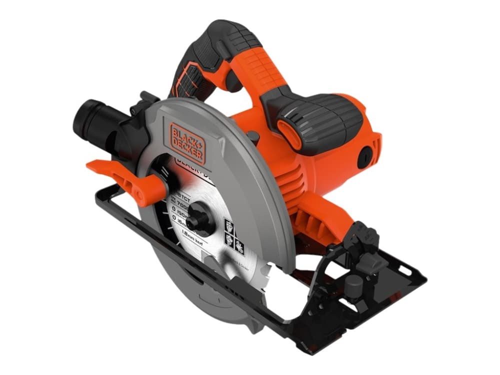 Black & Decker CS1550-QS, Puu, Musta, Oranssi, 19 cm, 5500 RPM, 6,6 cm, 5 cm