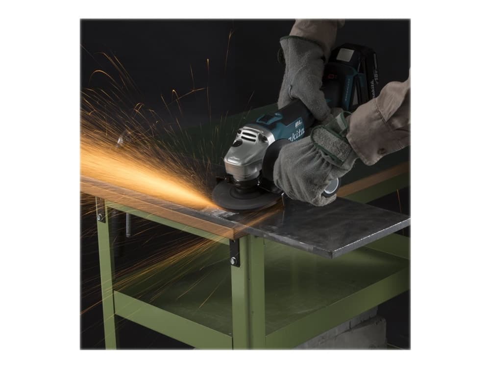 Makita DGA506ZJ - Kulmahiomakone - akkukäyttöinen - 125 mm - ei akkua - 18 V - SOLO