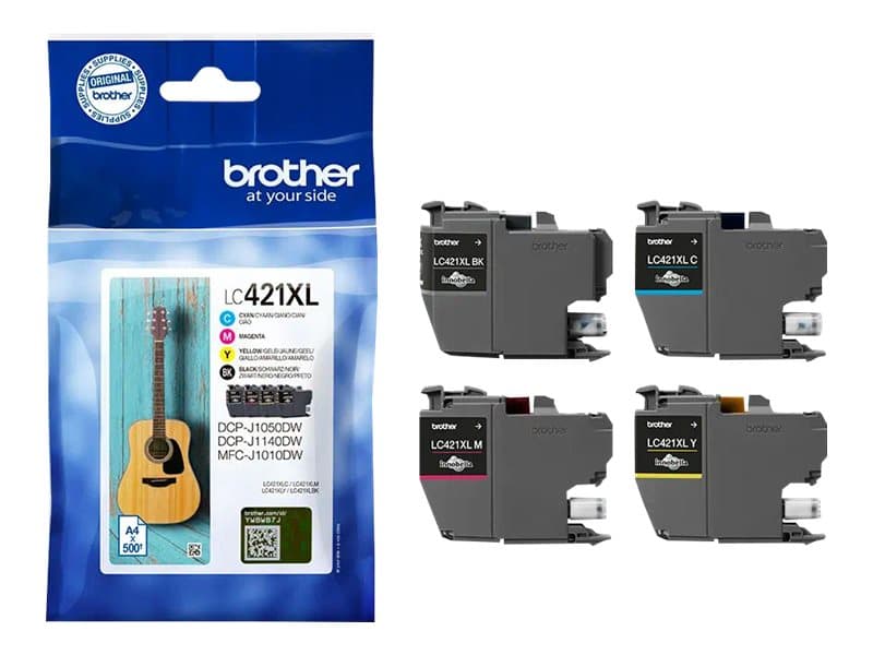Brother LC422XLVAL, 3000 sivua, 1500 sivua, 4 kpl, Monipakkaus
