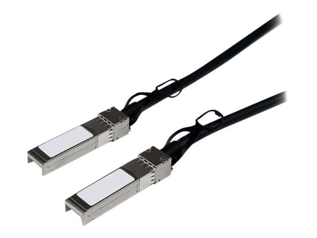 StarTech.com Cisco SFP-H10GB-CU2M Yhteensopiva 2m 10G SFP+ - SFP+ Suoraliitoskaapeli Twinax, 10GbE SFP+ Copper DAC 10 Gbps Low Power Passive Transceiver Module DAC, Cisco Firepower ASR920 - Elinikäinen takuu (SFPCMM2M) - Suoraliitoskaapeli - SFP+ - SFP+ - SFP+ - 2 m - kaksiakselinen - P/N: ET10GSFP, PEX10000SFPI, PEX10GSFP4I, PEX20000SFPI - PEX10GSFP4I, PEX20000SFPI