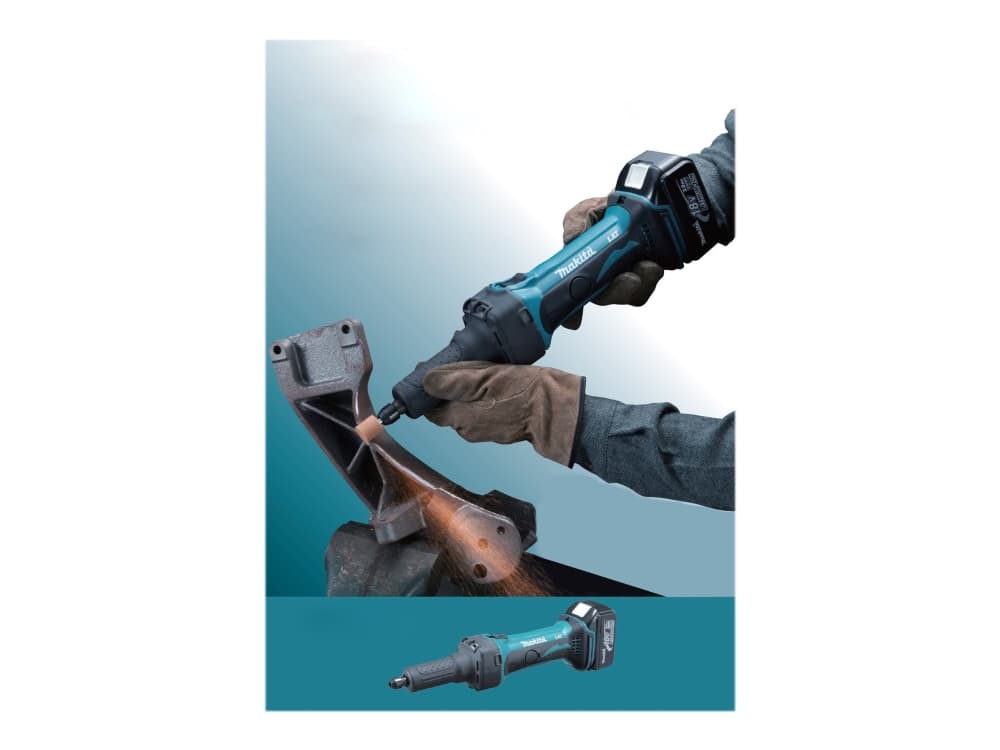 Makita DGD800 - Kierrejyrsin - akkukäyttöinen - kiristyspatruuna 6 mm - ei akkua - 18 V - SOLO