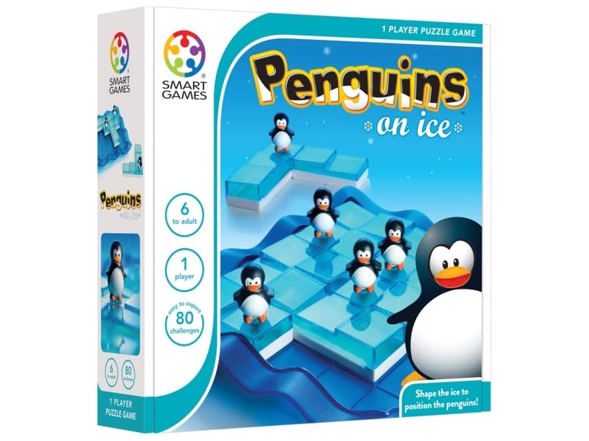 SmartGames Penguins on ice, 6 vuosi/vuosia, Monivärinen