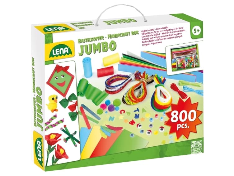 Lena 42629, Children""s craft kit, 5 vuosi/vuosia, Monivärinen, 800 kpl