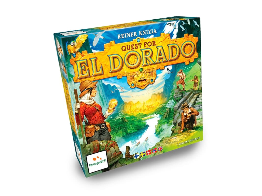 Lautapelit - Quest for El Dorado - lautapeli