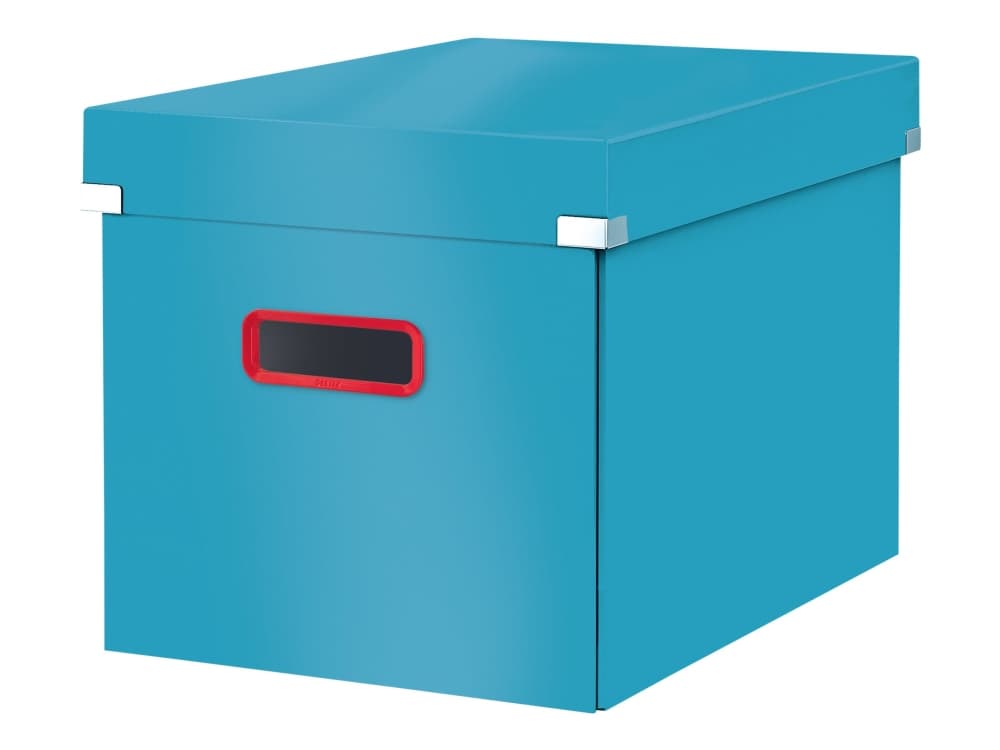 Arkivboks Click & Store Cosy Cube L sininen