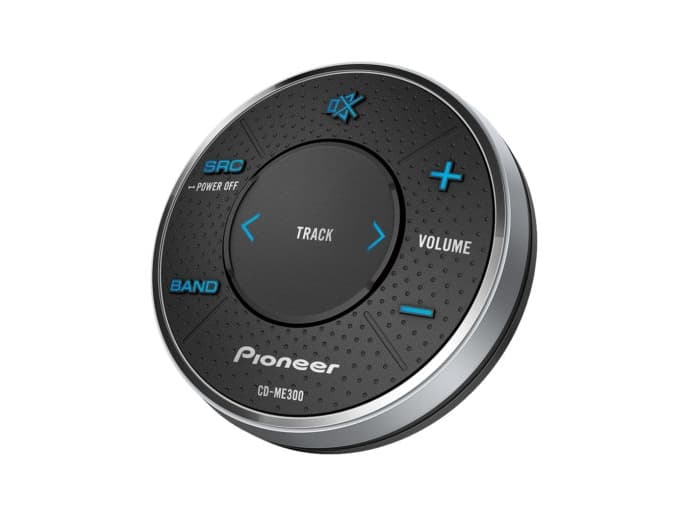 Pioneer CD-ME300, Ääni, Langallinen, Painikkeiden painaminen, IPX7, Musta, Hopea