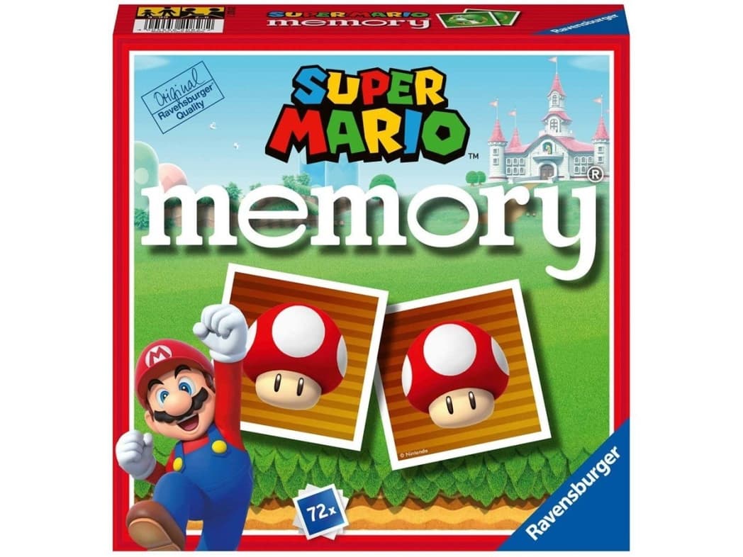 Ravensburger Grand memory - Super Mario - muistipeli - 72 palaa