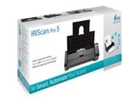 IRIS IRIScan Pro 5 - Asiakirjaskanneri - Kosketuskuvakenno (CIS) - Duplex - Legal - 600 dpi - jopa 23 ppm (mono) / jopa 17 ppm (väri) - ADF (20 sivua) - jopa 1000 skannausta päivässä - USB 2.0