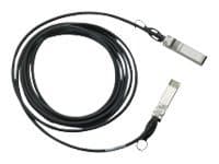 Cisco SFP+ kuparinen Twinax-kaapeli - Suoraliitoskaapeli - SFP+ SFP+:sta SFP+:aan - 2 m - kaksiakselinen - ruskea - 250-sarjaan Catalyst 2960, 2960G, 2960S, ESS9300 Nexus 93180, 9336, 9372 UCS 6140, C4200 UCS 6140, C4200 -malliin