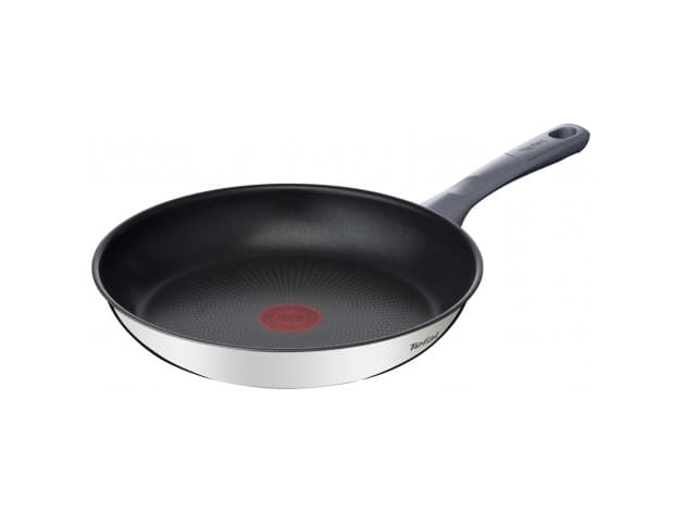 Tefal Daily Cook G7300655, Pyöreä, Monikäyttöinen paistinpannu, Ruostumaton teräs, Titaani, Ruostumaton teräs, Keraaminen, Halogeeni, Sinetöity levy, Kaasu, Induktio