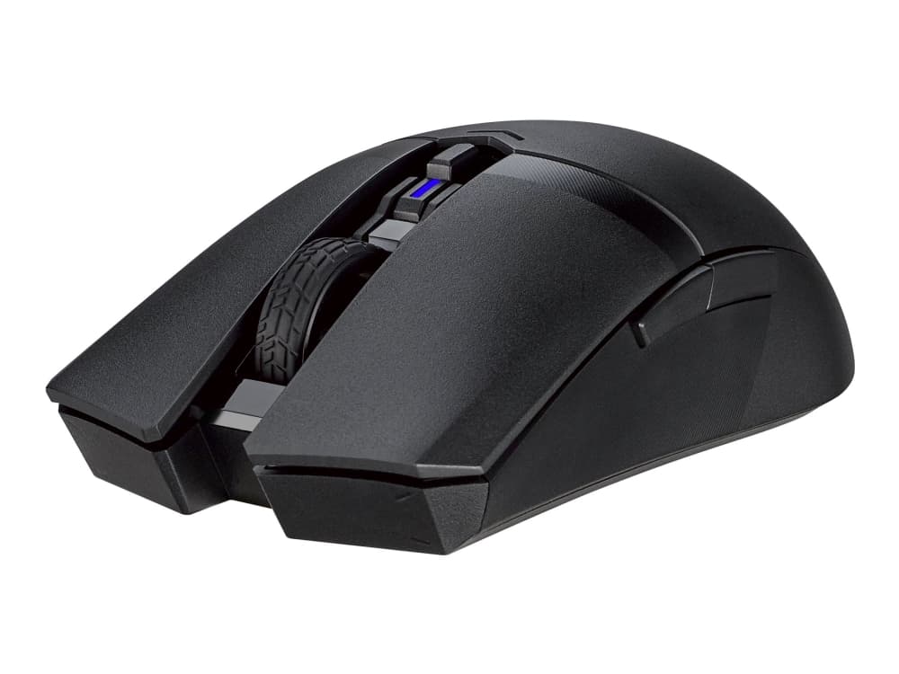 ASUS TUF Gaming M4 Wireless, Oikeakätinen, Optinen, RF Wireless + Bluetooth, 12000 DPI, Musta