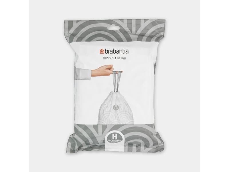 Brabantia 138744, 60 L, Plast, 10 mm, 600 mm, 1,2 kg