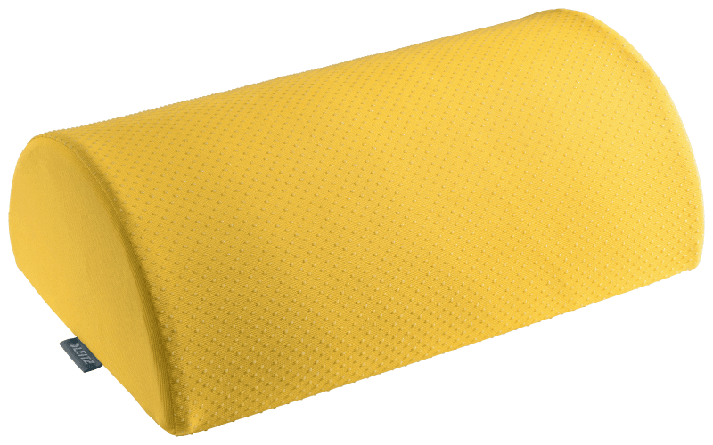 Ergo jalkatuki Leitz Cosy keltainen