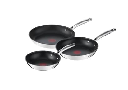 Tefal Duetto+ 05IW, Musta, Ruostumaton teräs, Ruostumaton teräs, Titaani, Ruostumaton teräs, Ruostumaton teräs, 250 °C