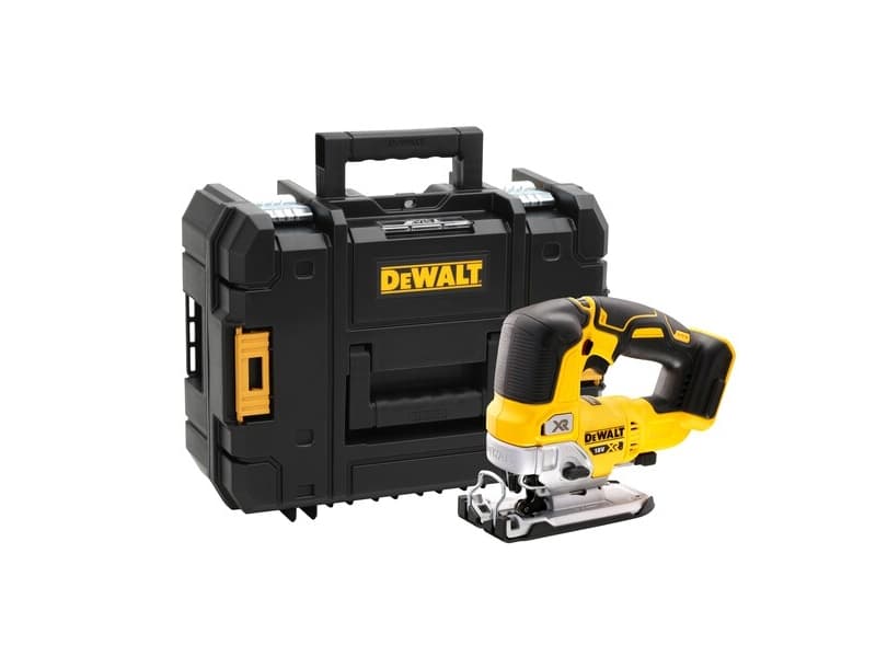 DeWALT DCS334NT-XJ, Kaarikahva, Musta, Keltainen, 45°, 3200 spm, 13,5 cm, 2,6 cm