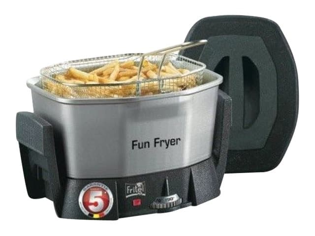 Fritel FF 1200, Rasvakeitin, 1,5 L, 190 °C, 6 henkilö(t), Yksi, Antrasiitti, Metallinen