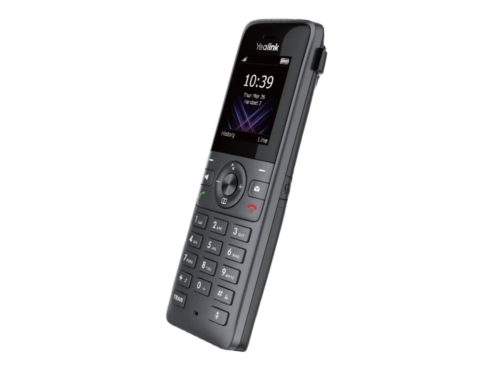 Yealink W73P, IP-mobiilipuhelin, Harmaa, Johdoton puhelin, 100 entries, TFT, 4,57 cm (1.8)
