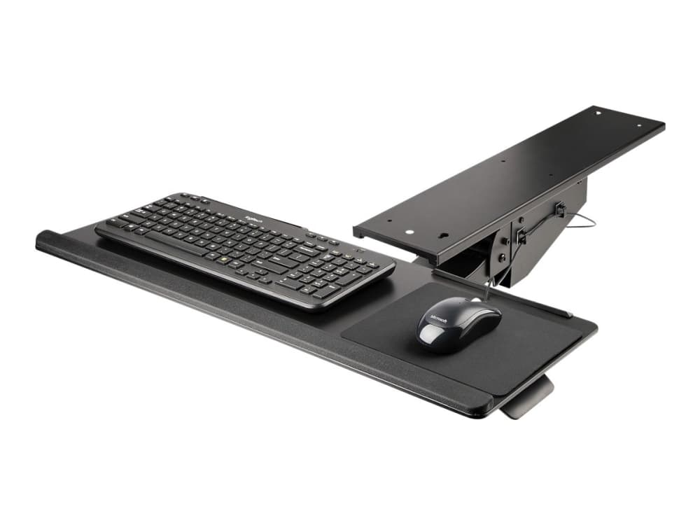 StarTech.com KBTRAYADJ2, Musta, 2000 kg, Terästä, 710 mm, 670 mm, 145 mm