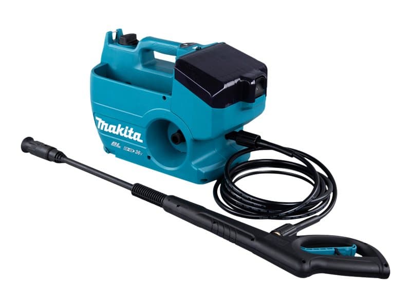Makita DHW080ZK, Pysty, Akku, 5 m, Musta, Sininen, Akkutaso, 380 l/h - SOLO