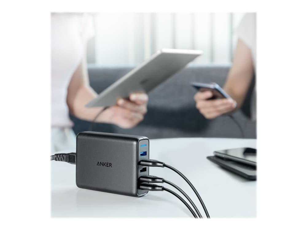 Anker PowerPort Speed 5, Sisätila, AC, Musta