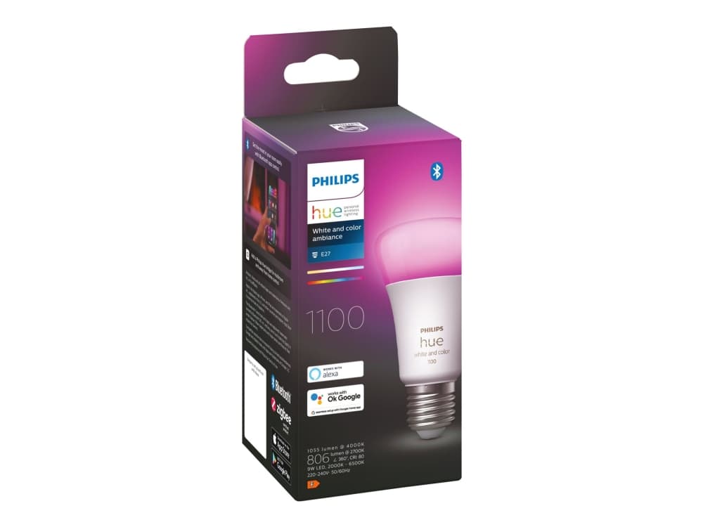 Philips Hue White and Color Ambiance - E27-polttimo