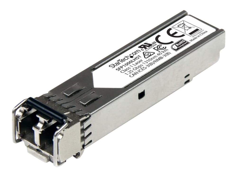 StarTech.com SFP1000LHST, Valokuitu, 1250 Mbit/s, SFP, LC, LH, 40000 m