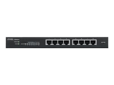 Zyxel GS1915-8, Hallittu, L2, Gigabit Ethernet (10/100/1000), Täysin kaksipuolinen