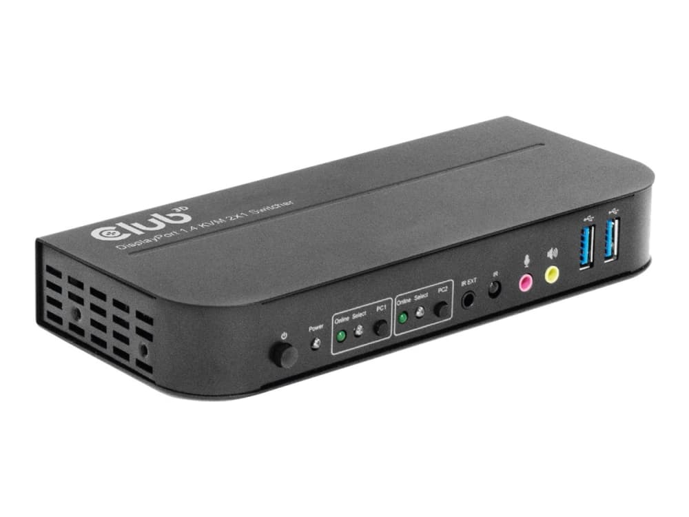 CLUB3D CSV-7210, 4096 x 2160 pikseliä, 4K Ultra HD, 12 W, Musta
