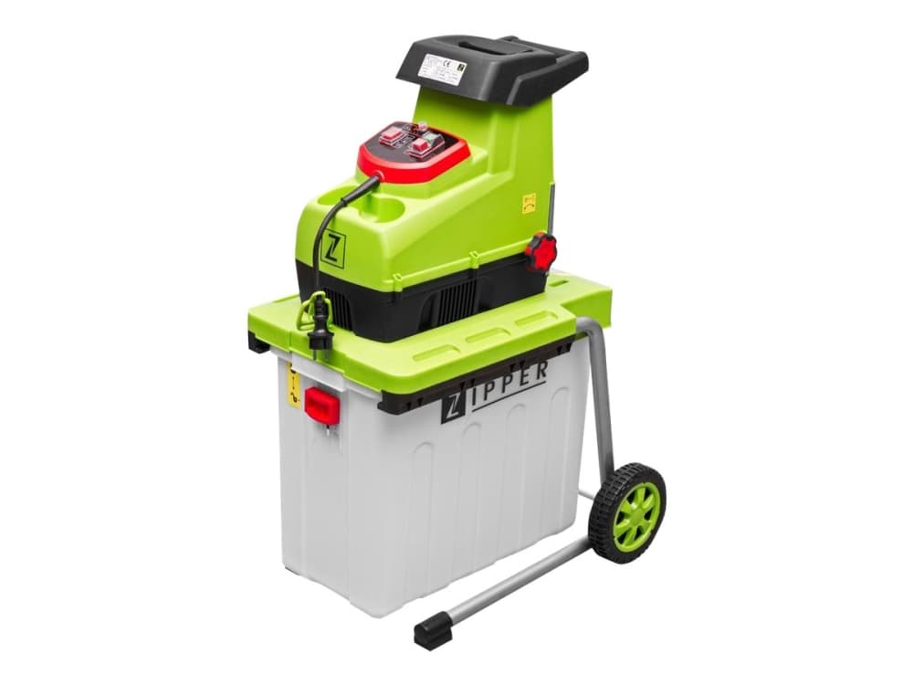 Zipper ZI-GHAS2800 - Silppuri - sähköinen - 2800 W - 60 opm - Leikkuukapasiteetti 44 mm - 19,2 kg
