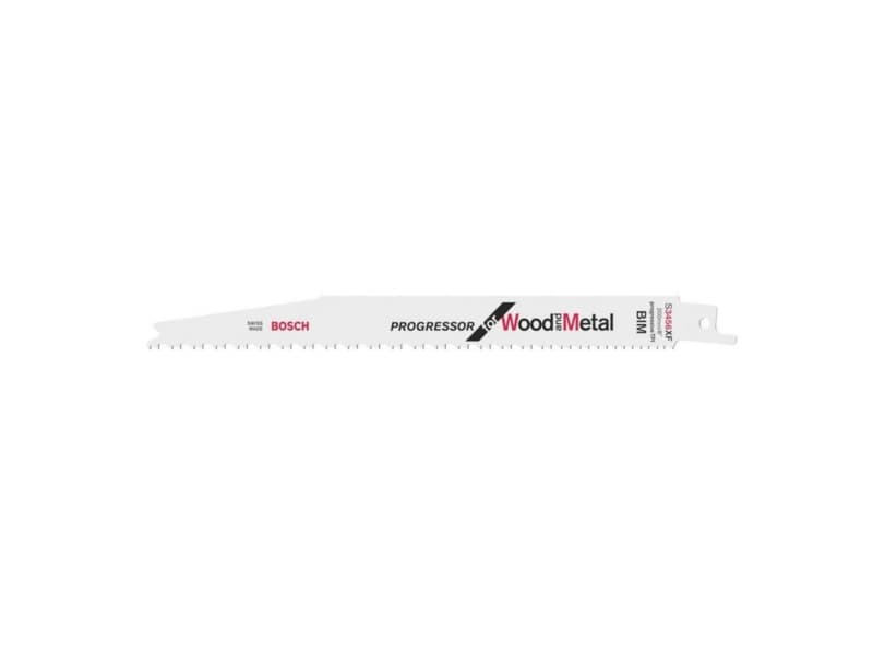 Bosch tarvikkeet 2608654405 Pistosahanterä S 3456 XF Progressor puulle ja metallille Sahanterän pituus 200 mm 2 kpl