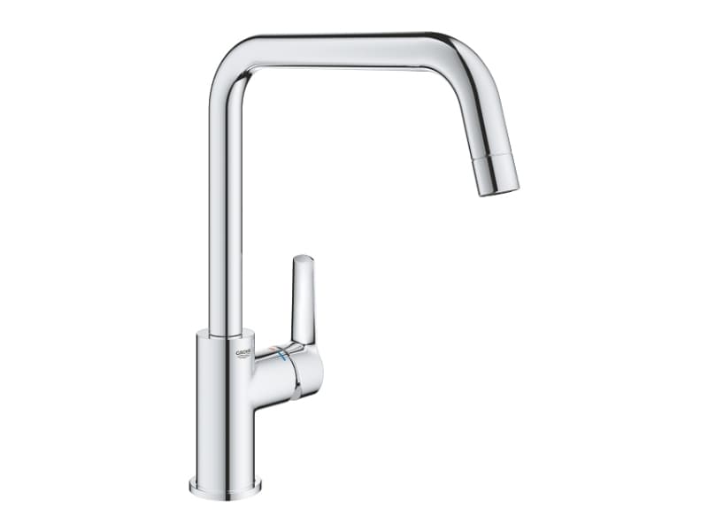 GROHE QuickFix Start, Vakio, Kromi, Ohjaussauva, Yksi, 3/8, Keraaminen