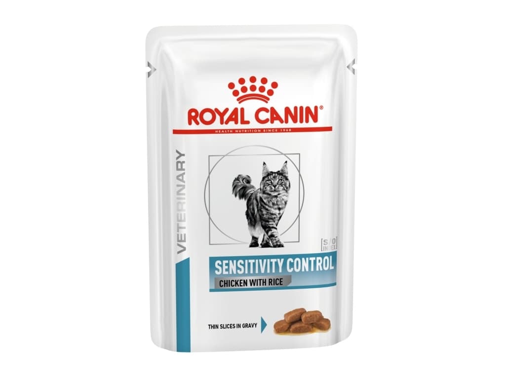 ROYAL CANIN Sensitivity Control Märkä kissanruoka Palat kastikkeessa Kana ja riisi 12x85g