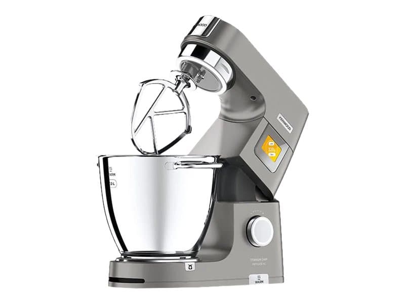 Kenwood KWL90.004SI, Seisova tehosekoitin, Hopea, Vaivaus, Vaivaus, Sekoitus, Sekoittaminen, 1,5 m, 7 L, Kosketus