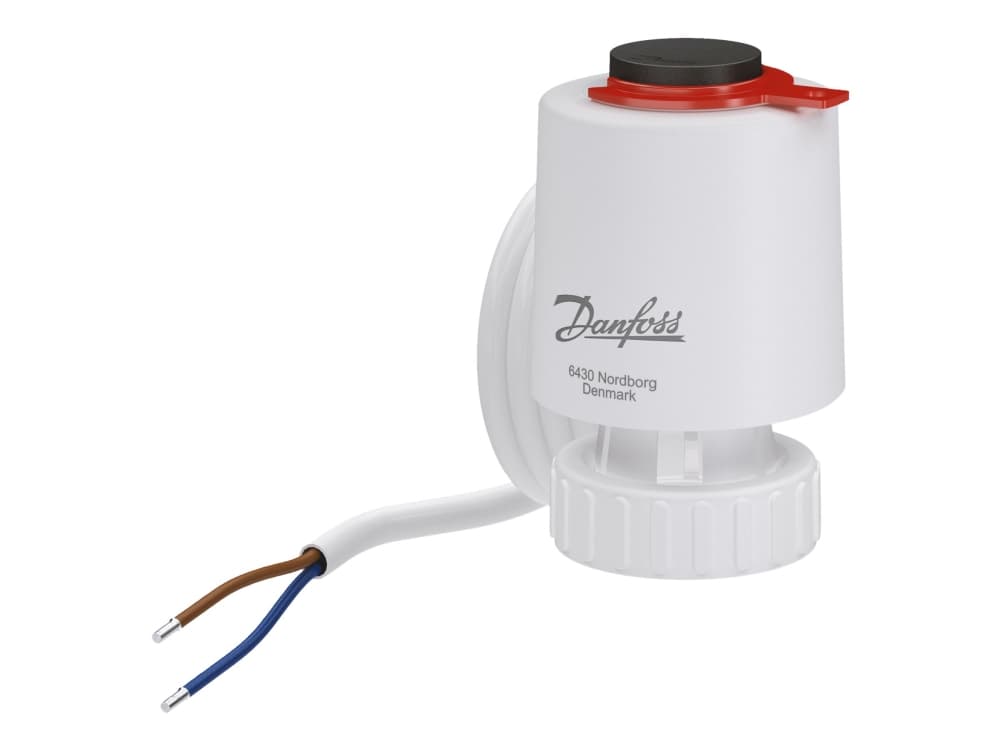 Danfoss TWA-Q - Lämpötoimilaite - kaapelointi