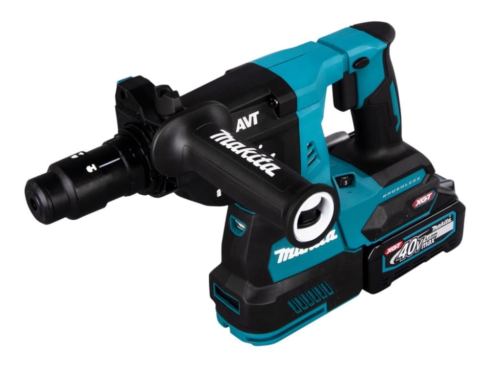 Makita HR004GM201 - Pyörivä vasara - akkukäyttöinen - SDS-plus - 2,9 Joule - 2 akkua, mukana laturi - 40 V