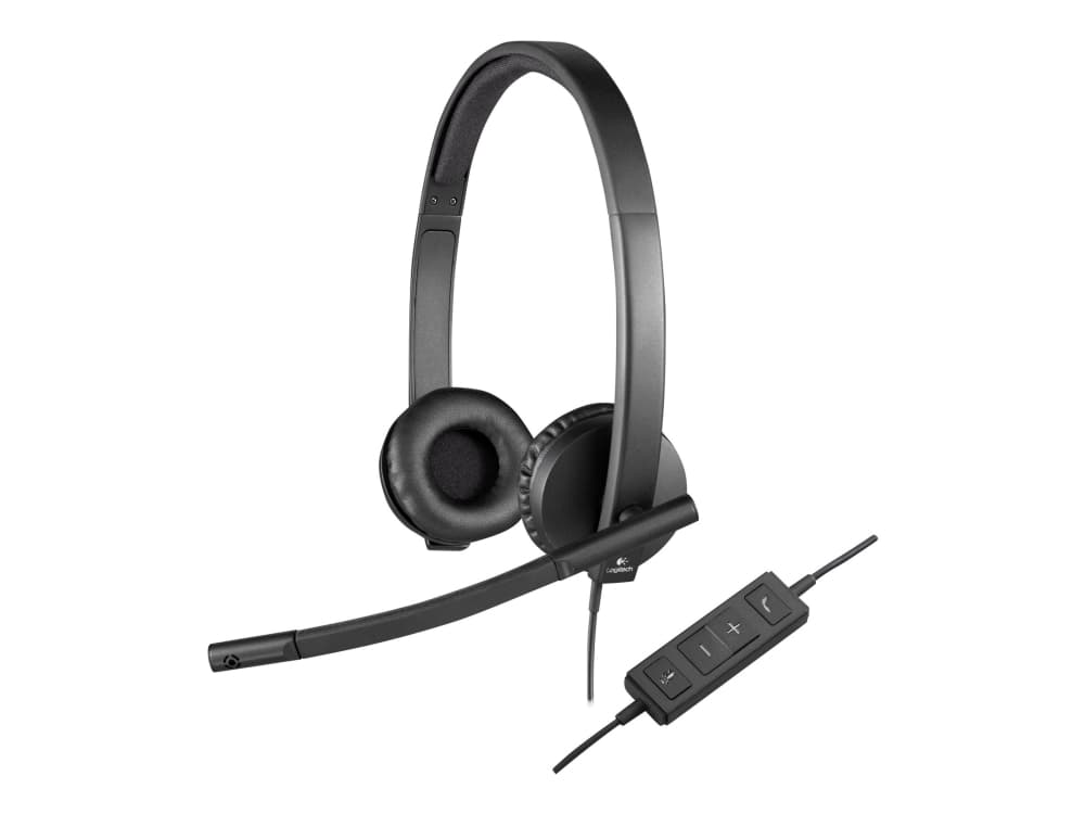 Logitech H570e, Langallinen, Toimisto/puhelukeskus, 31,5 - 20000 Hz, 111 g, Kuulokkeet, Musta