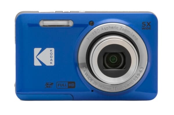 Kodak PIXPRO FZ55, 16 MP, 4608 x 3456 pikseliä, CMOS, 5x, Fuld HD, Blå
