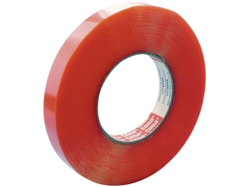 TESA 4965, 19 mm x 50 m, Rød, Acrylonitrilbutadienstyren, 50 m, 19 mm